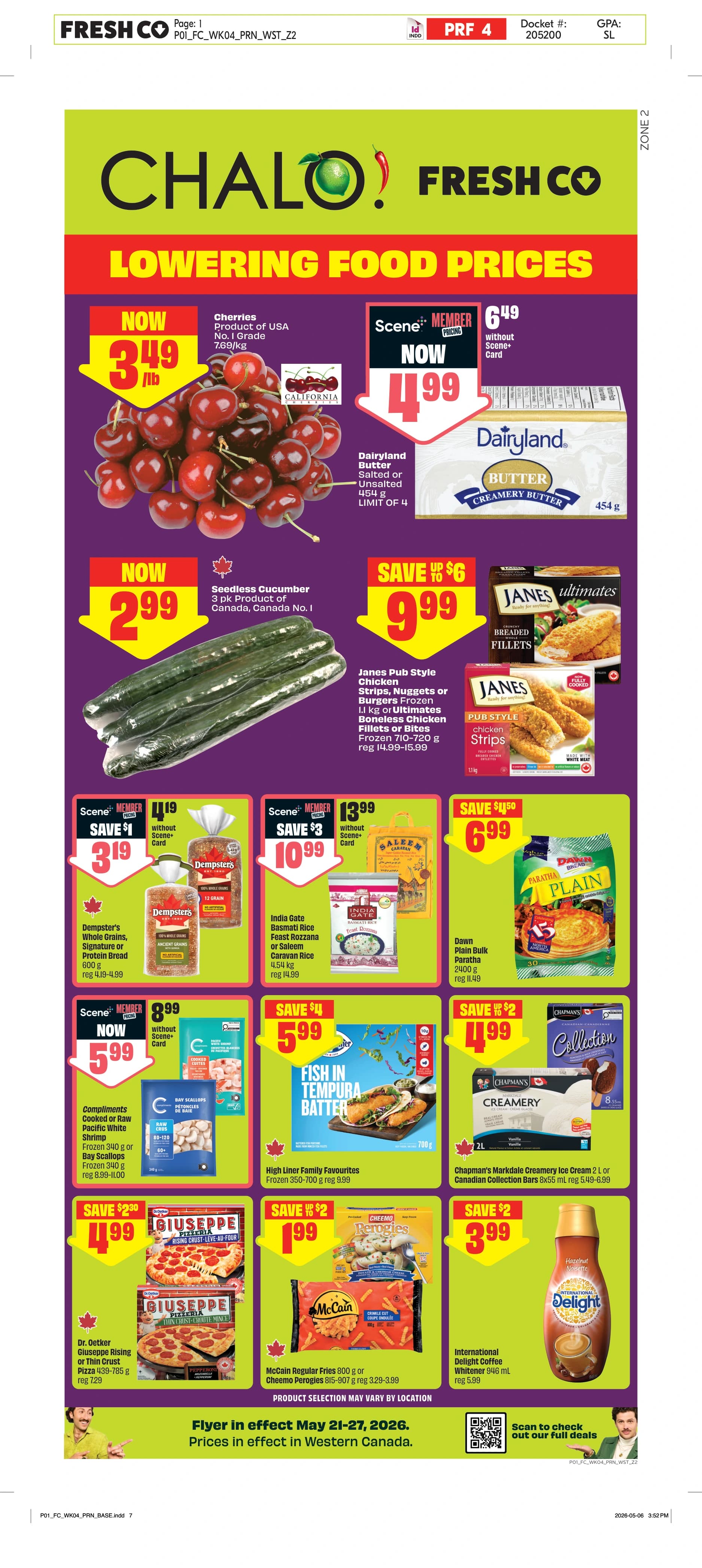 Chalo Weekly eFlyer 05/21 - 05/27