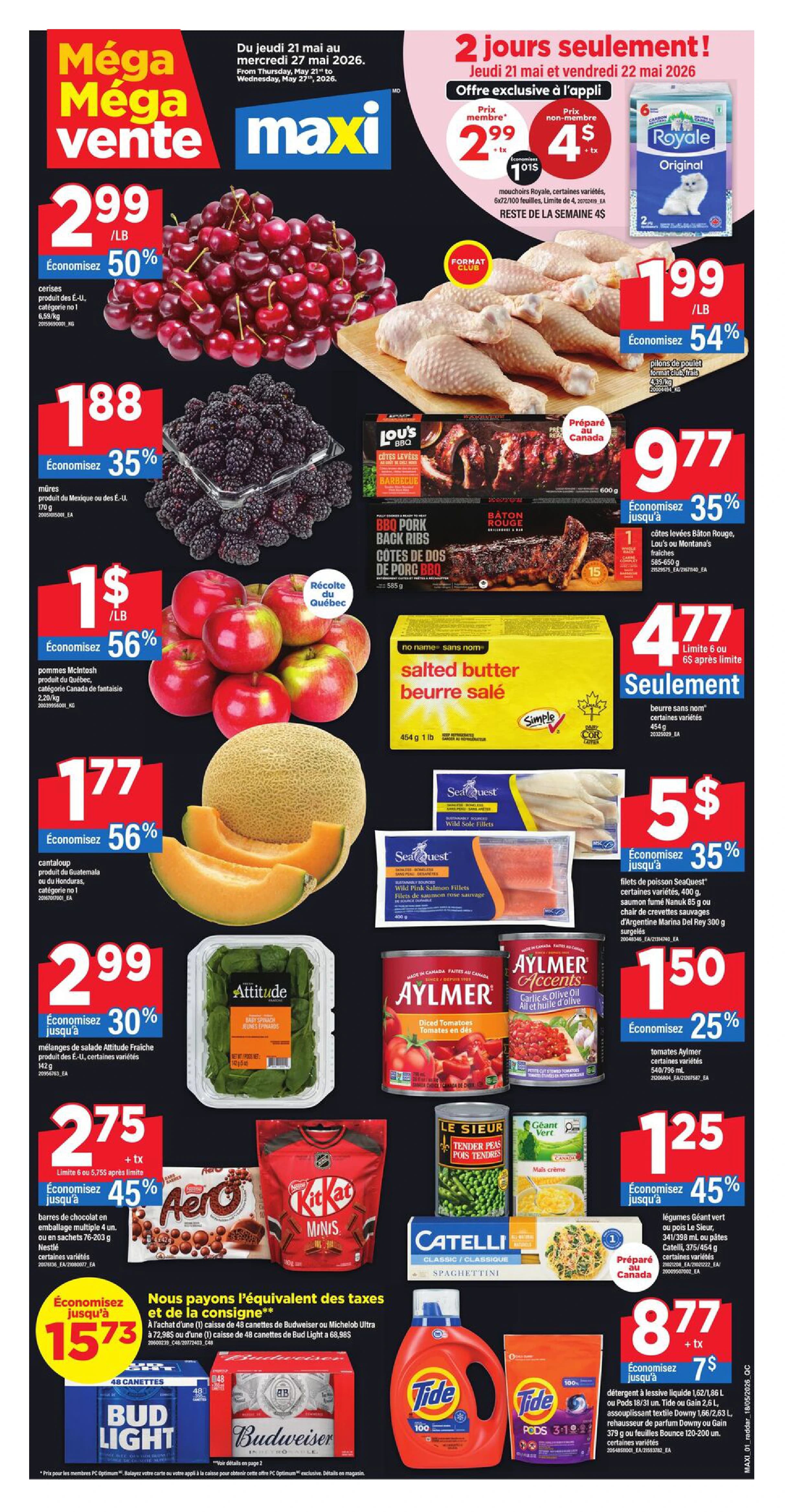 Weekly Flyer - Valid Thursday, May 21 - Wednesday, May 27