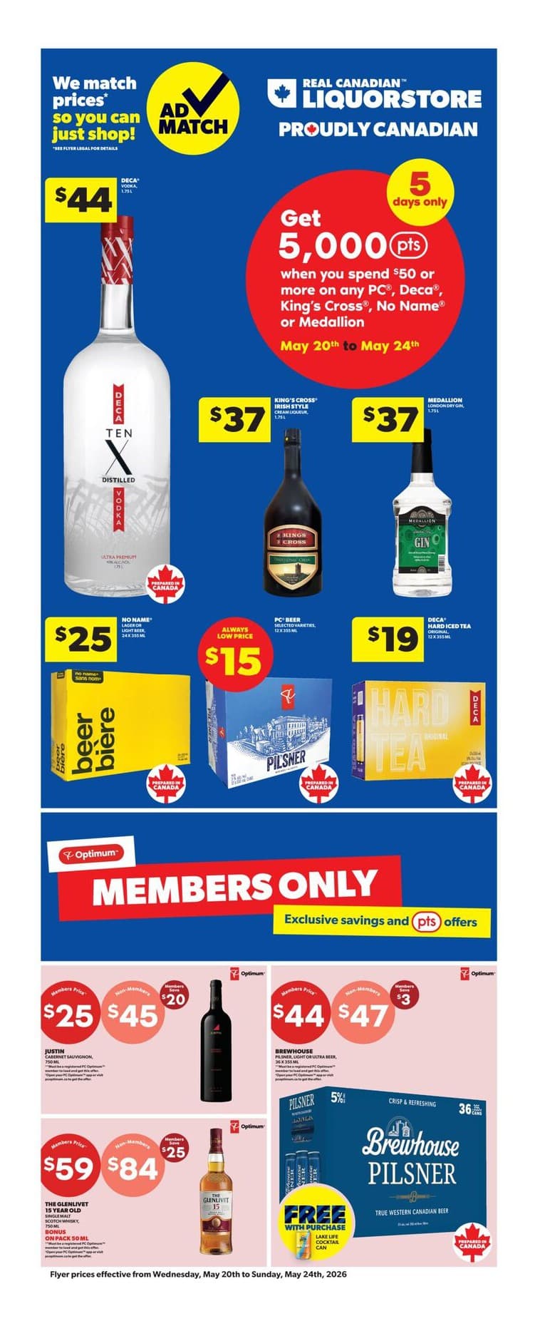 Weekly Flyer Valid Wednesday, May 20 - Sunday, May 24
